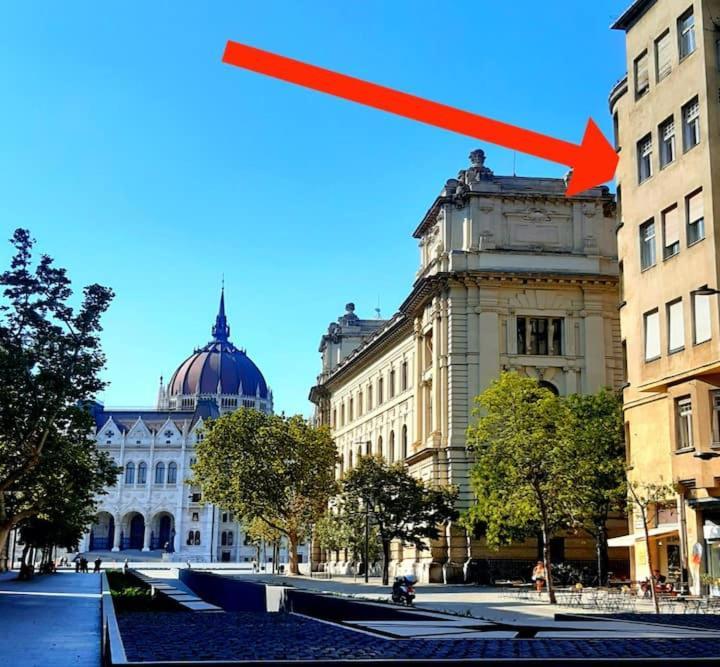 Parliament Square Apartment Budapest Exteriör bild